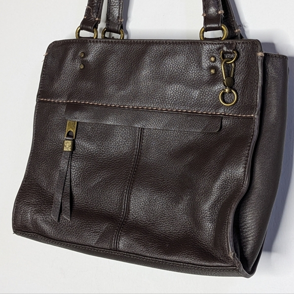 The Sak Alameda Dark Brown Leather Bag - Picture 2 of 14